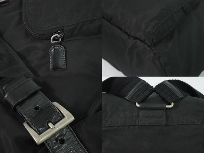 Prada Nylon Backpack Black — view 7