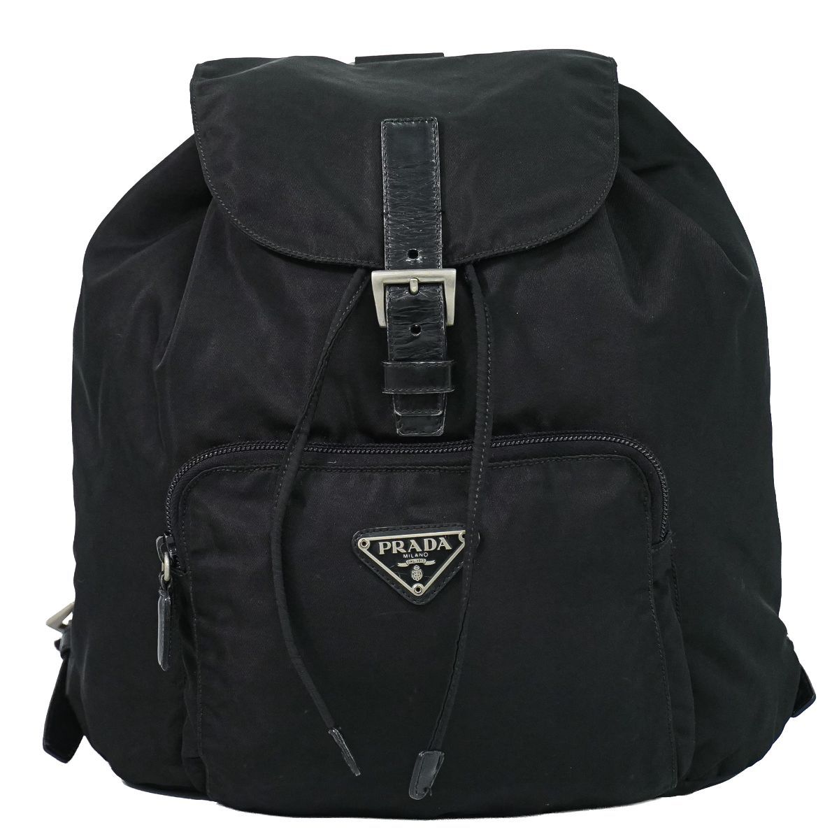 Prada Nylon Backpack Black