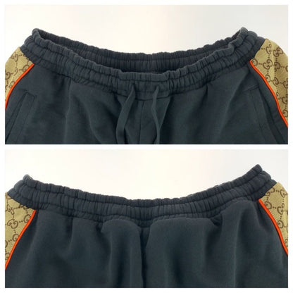 Gucci GG Insert Black Dark Gray Cotton Shorts L — view 3