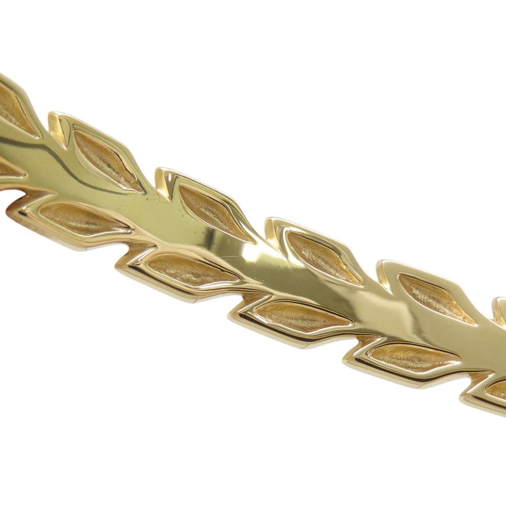 Tiffany & Co Bracelet Victoria Vine Hinge Bangle Diamond Total 18k Yellow Gold — view 8