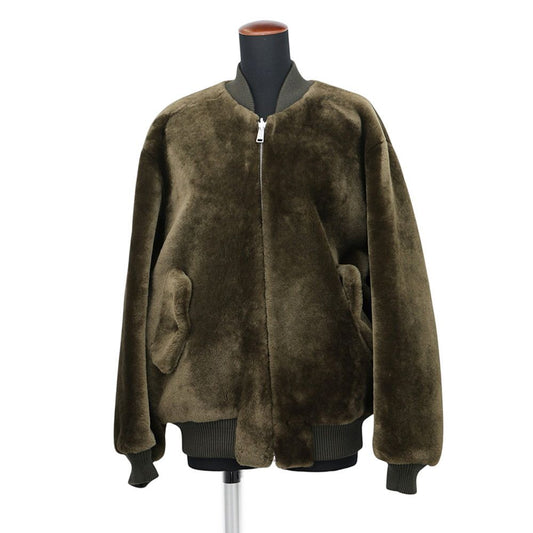 Prada Jacket Reversible Sheepskin Fur Nylon 38