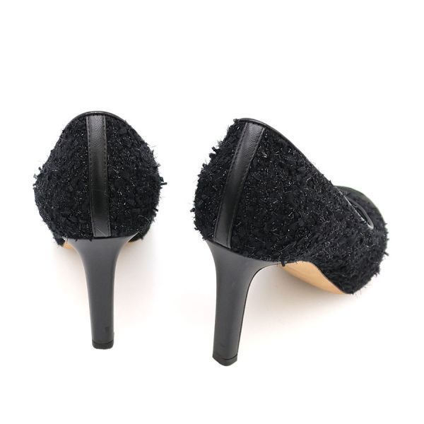 Chanel Pumps Heels Black — view 3