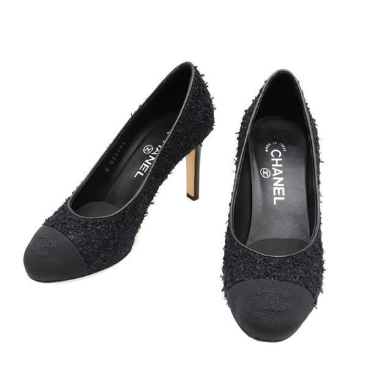 Chanel Pumps Heels Black