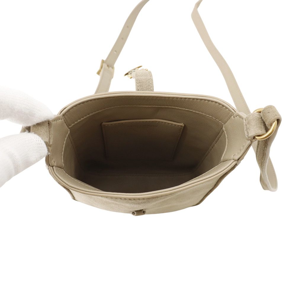 Saint Laurent Paris Shoulder Bag Le 5 A 7 Mini Vertical Suede — view 5