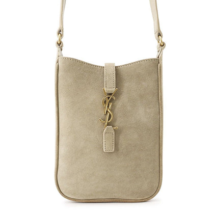 Saint Laurent Paris Shoulder Bag Le 5 A 7 Mini Vertical Suede