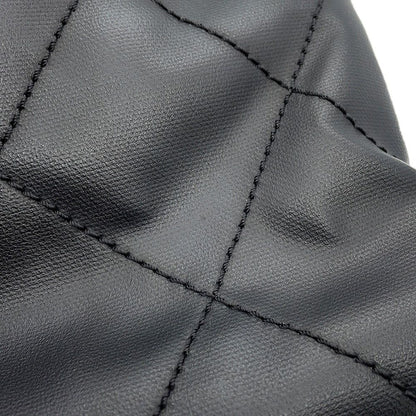 Chanel Tote Bag Paris Biarritz PM Quilted CC Logo Black — view 8