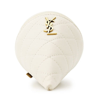 Saint Laurent Paris Chain Bag Micro Cone Lambskin YSL Bag — view 3