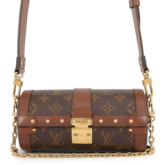 Louis Vuitton Shoulder Bag Monogram Papillon Trunk 2-Way