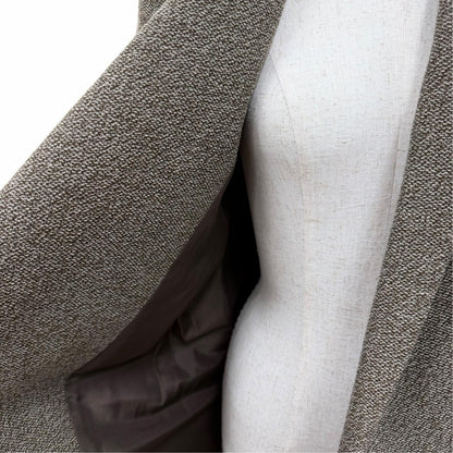 Celine Wool Cashmere Phoebe Philo Era Long Crombie Coat Brown 38 — view 5
