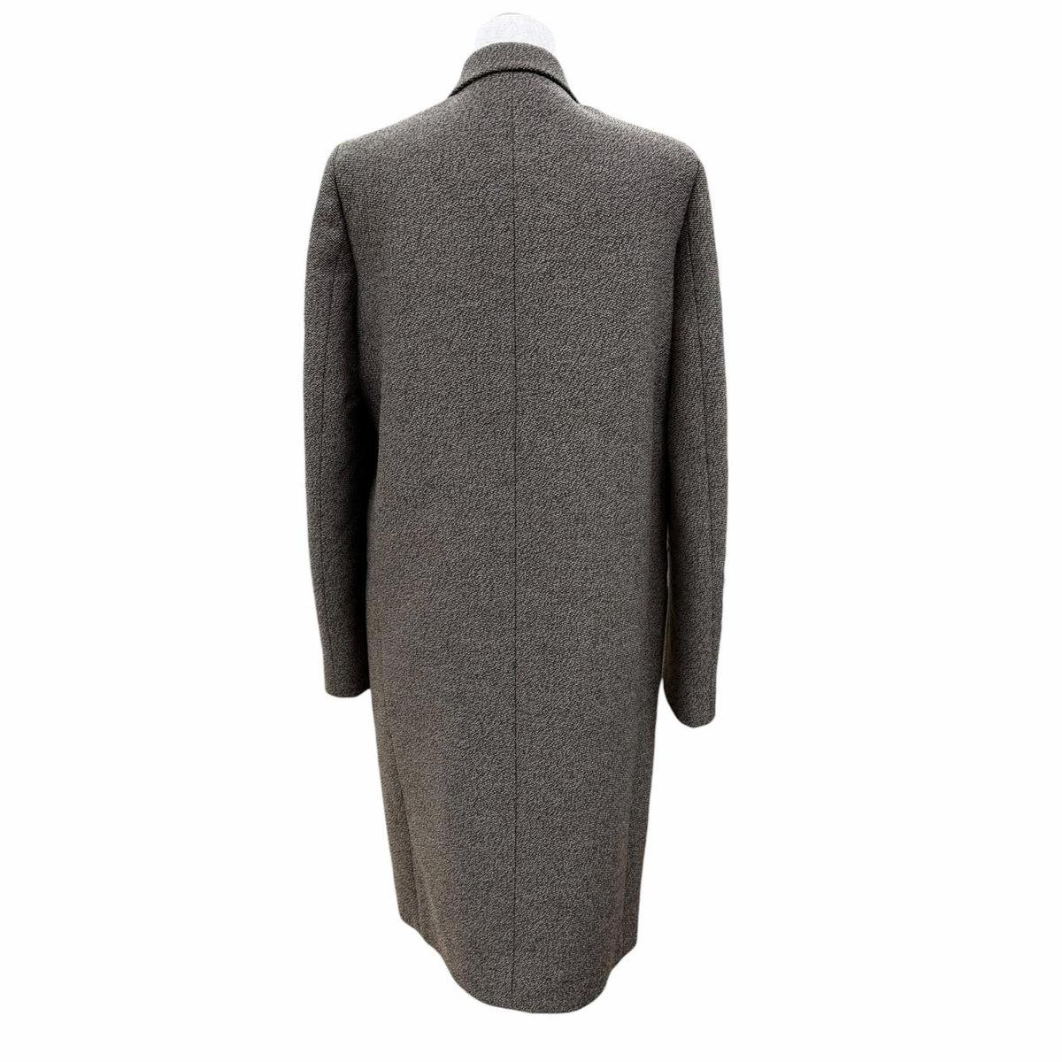Celine Wool Cashmere Phoebe Philo Era Long Crombie Coat Brown 38 — view 4