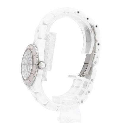 Chanel Diamond White Dial Watch — view 2