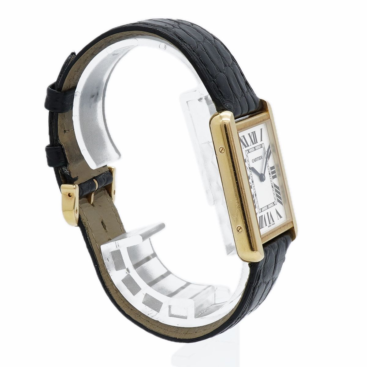 Cartier Tank Solo LM Silver Dial Watch — view 3
