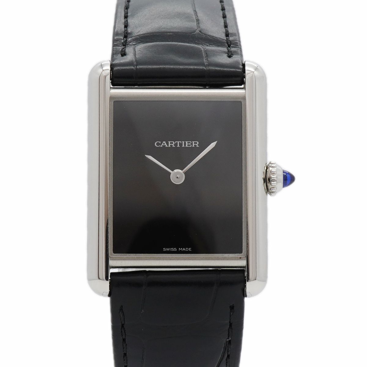 Cartier Tank Must LM Black Dial Watch
