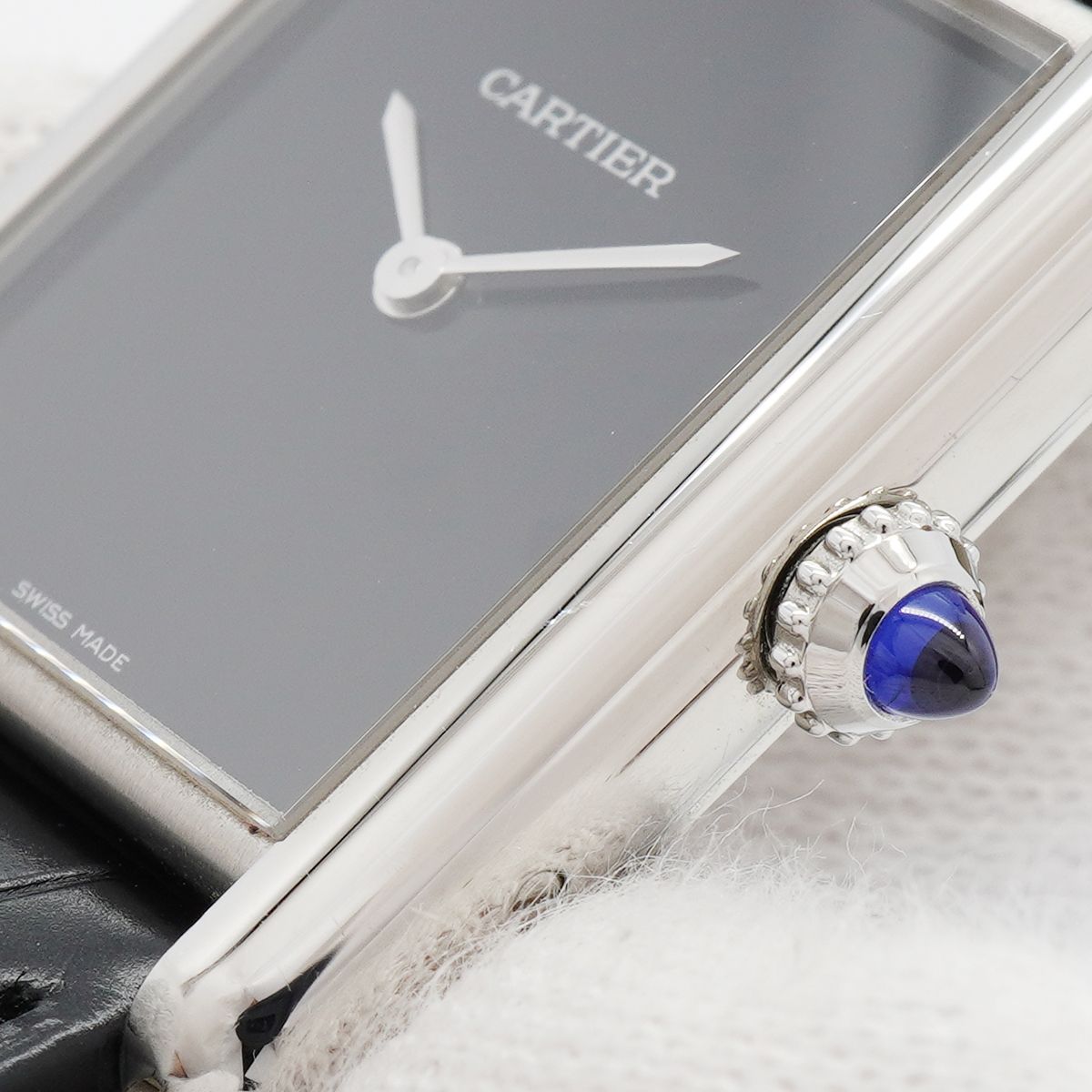 Cartier Tank Must LM Black Dial Watch — view 6