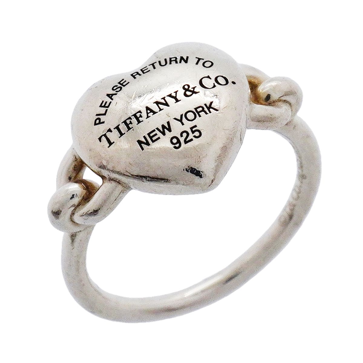 Tiffany & Co Ring Return to Tiffany Full Heart 925 Sterling Silver