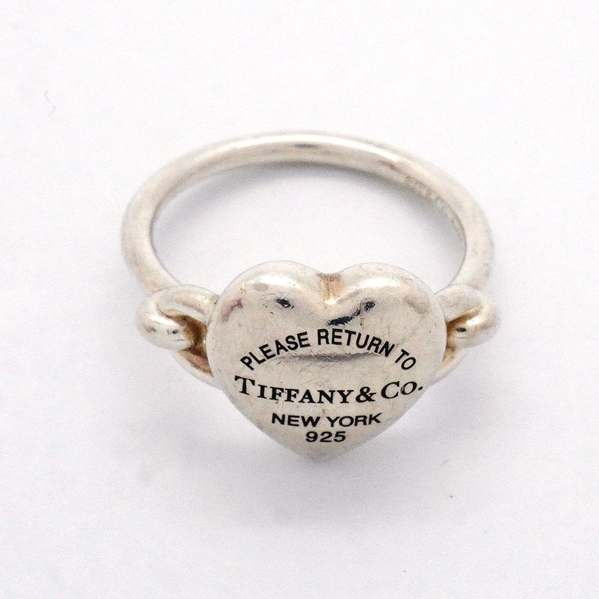 Tiffany & Co Ring Return to Tiffany Full Heart 925 Sterling Silver — view 3