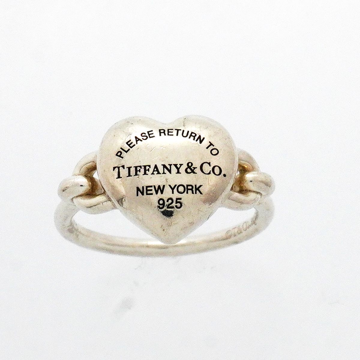 Tiffany & Co Ring Return to Tiffany Full Heart 925 Sterling Silver — view 2