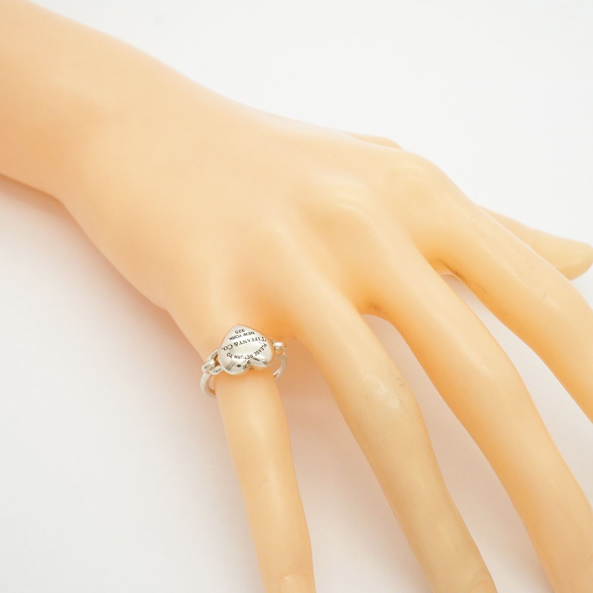 Tiffany & Co Ring Return to Tiffany Full Heart 925 Sterling Silver — view 6