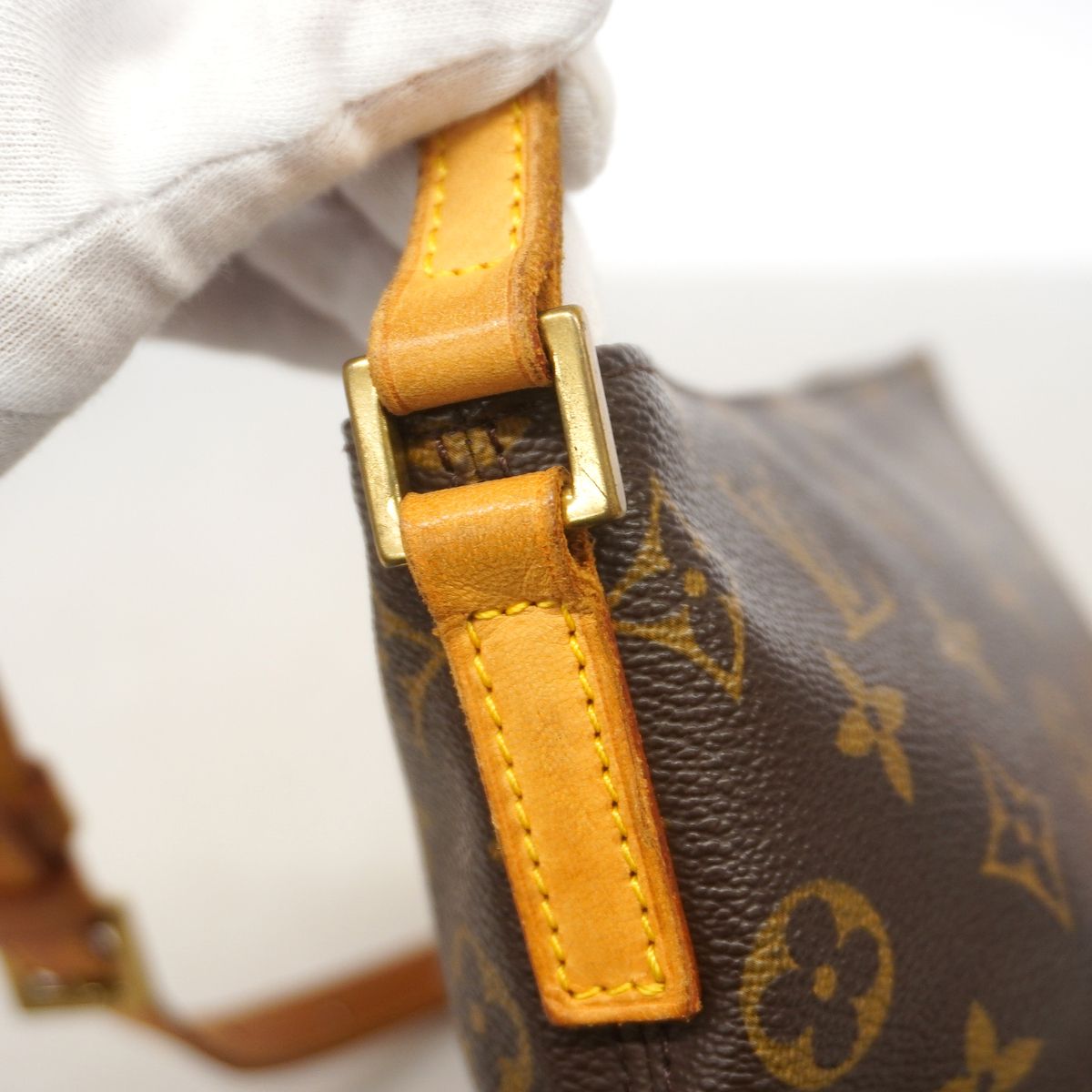 Louis Vuitton Shoulder Bag Monogram Trotteur Brown — view 8