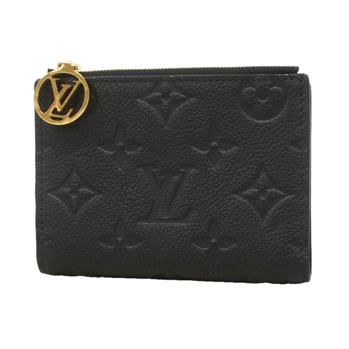 Louis Vuitton Wallet Monogram Empreinte Portefeuille Lisa Noir