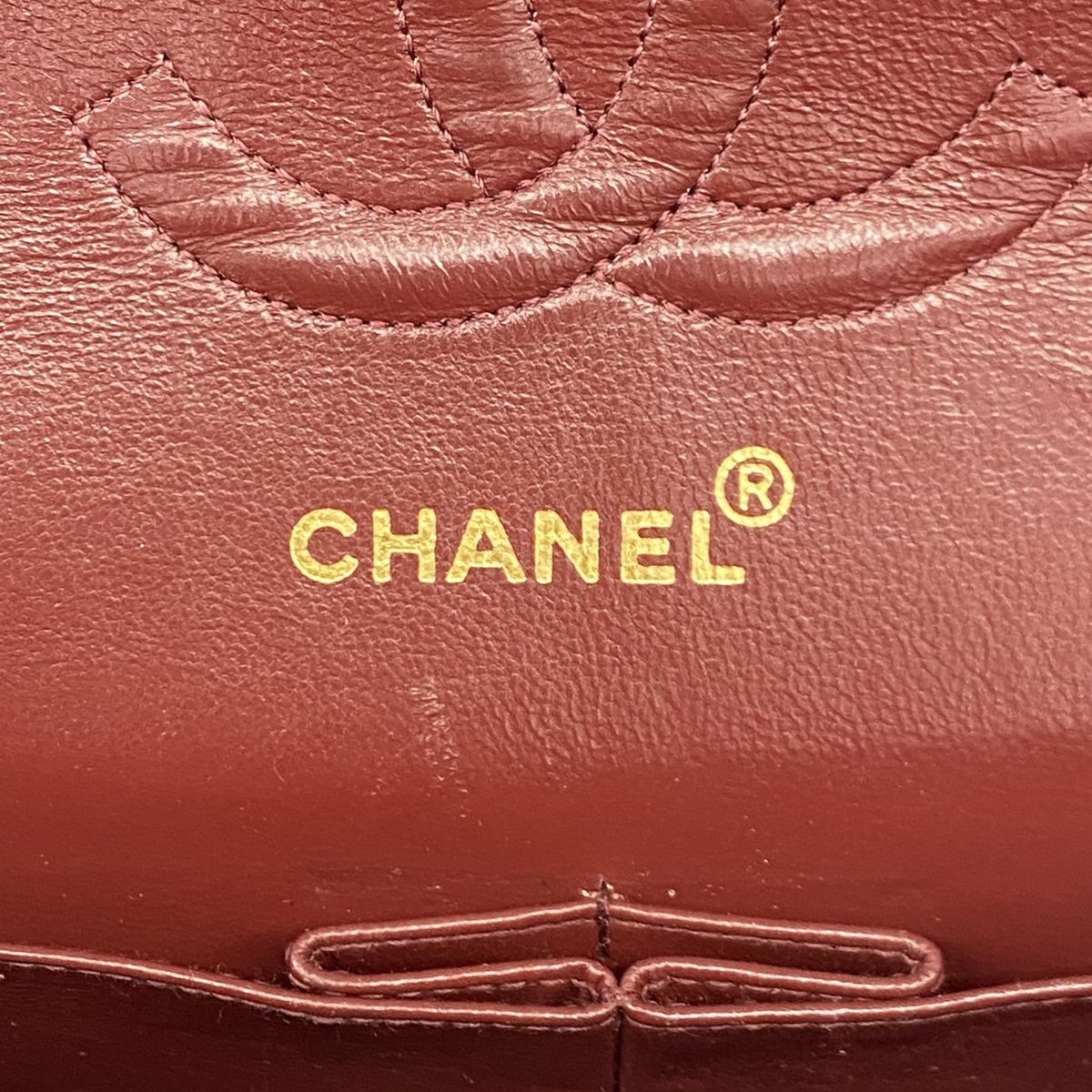Chanel Shoulder Bag Quilted Lambskin Black Gold — view 5