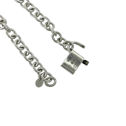 Tiffany & Co Vintage Cadena Rock Bracelet 1837 925 Sterling Silver — view 7