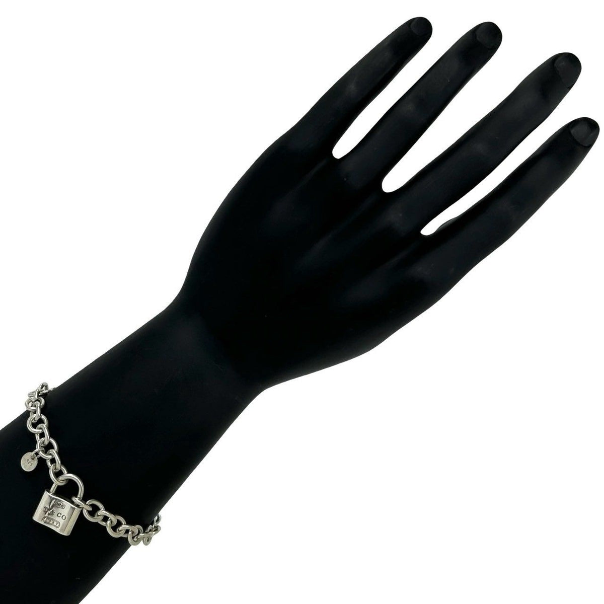 Tiffany & Co Vintage Cadena Rock Bracelet 1837 925 Sterling Silver — view 2