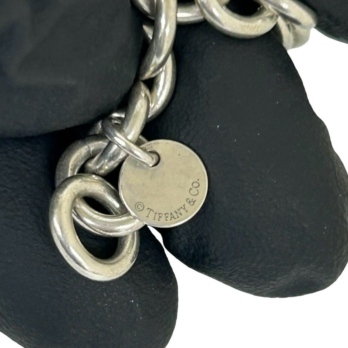 Tiffany & Co Vintage Cadena Rock Bracelet 1837 925 Sterling Silver — view 3