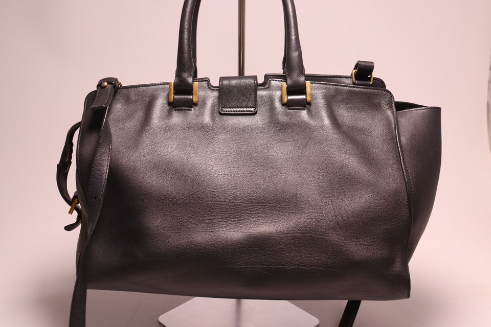 Saint Laurent Petit Cabas Leather 2-Way Handbag — view 2