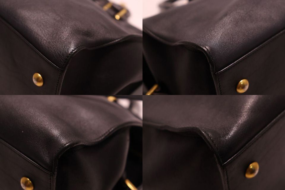 Saint Laurent Petit Cabas Leather 2-Way Handbag — view 5
