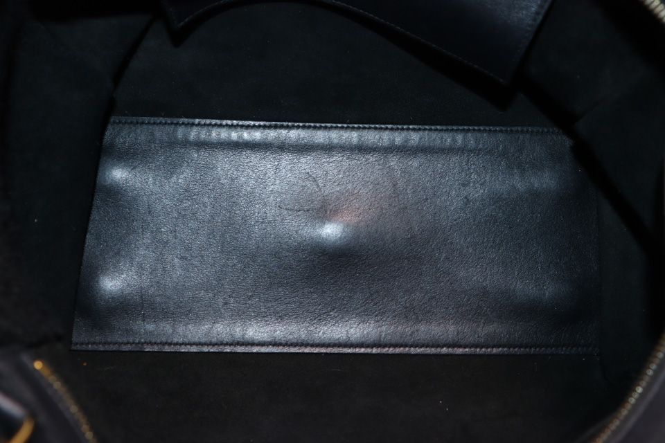Saint Laurent Petit Cabas Leather 2-Way Handbag — view 7