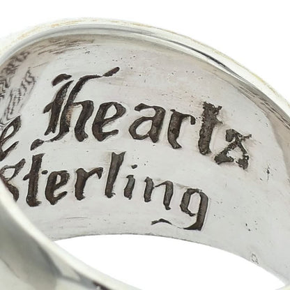 Chrome Heart in Band P Dmnd Pave Diamond Silver Ring — view 4