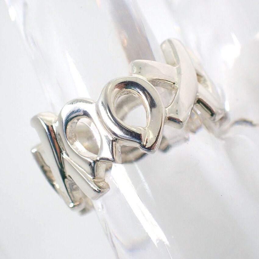 Tiffany & Co 925 Paloma Picasso Love & Kiss Ring — view 5