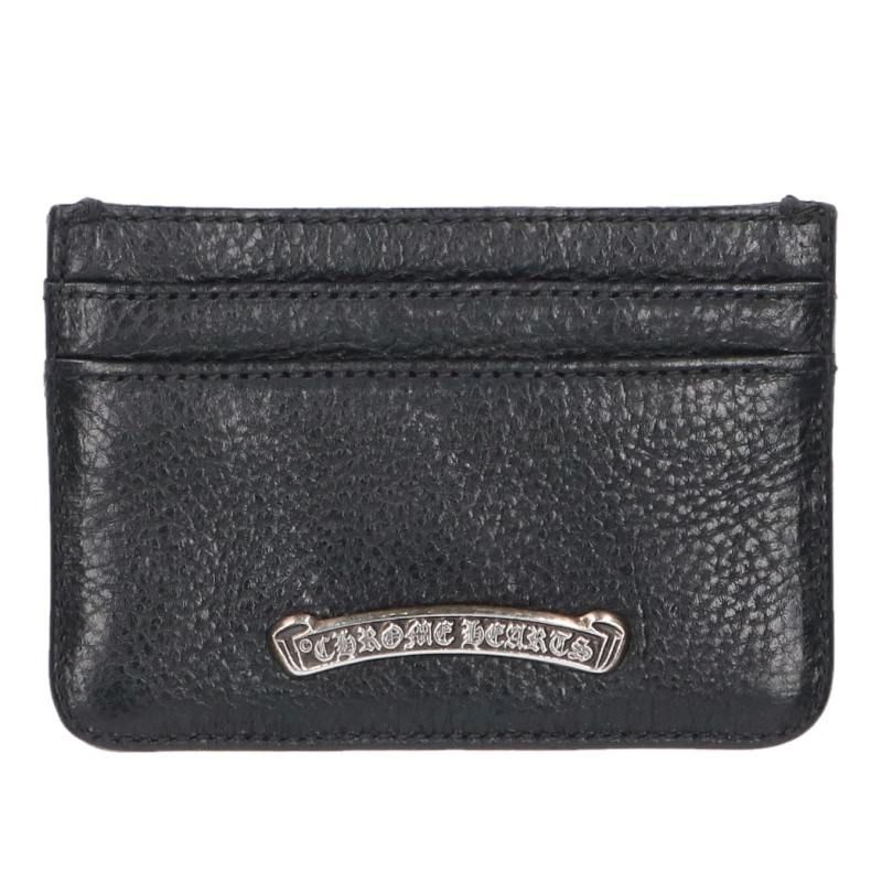 Chrome Hearts Dbl Side Dggr Double Leather Card Case — view 2