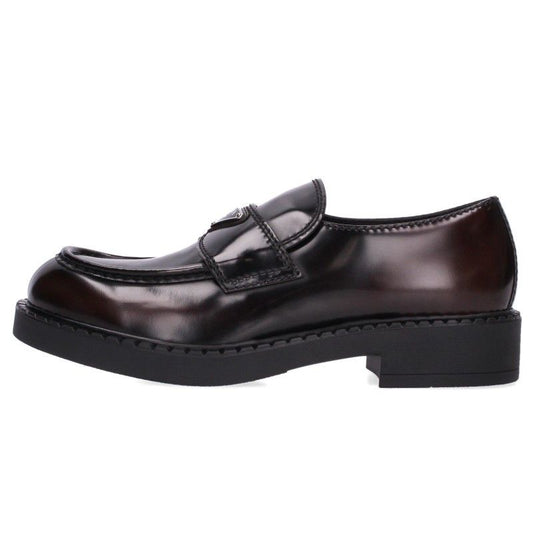 Prada Triangle Plate Loafers