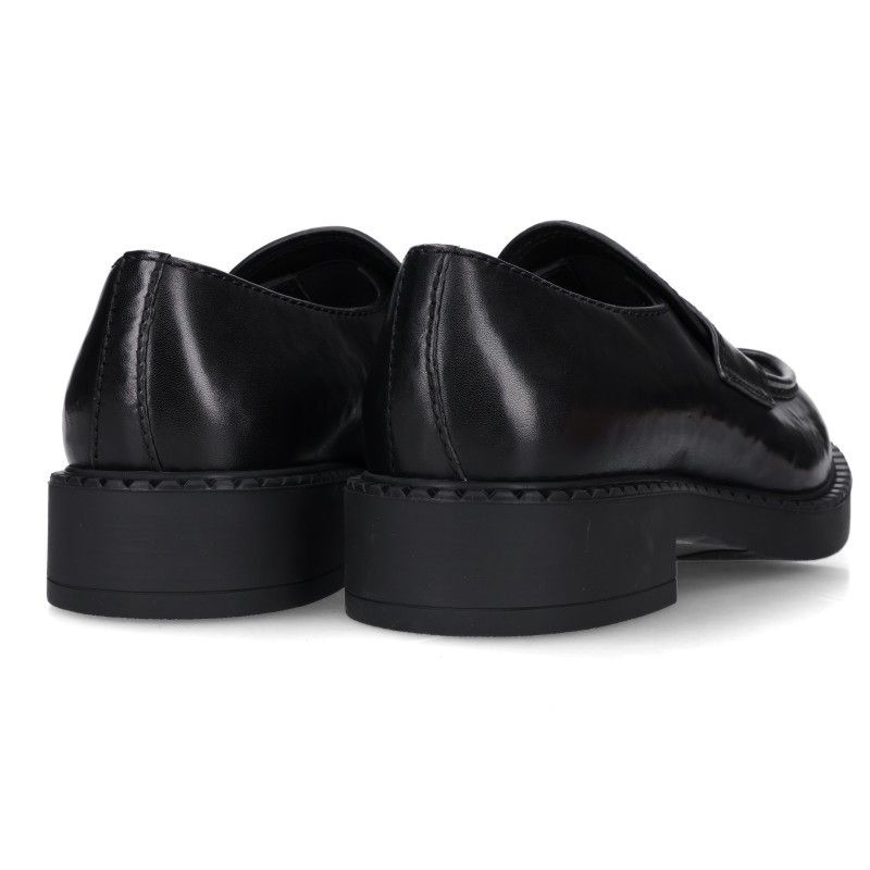 Prada Triangle Plate Loafers — view 2