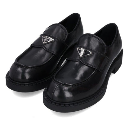 Prada Triangle Plate Loafers