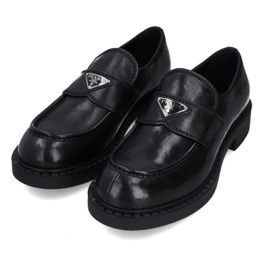 Prada Triangle Plate Loafers