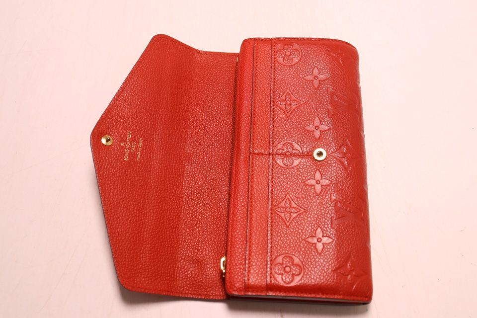 Louis Vuitton Portefeuille Sarah Monogram Empreinte Wallet — view 4