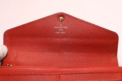 Louis Vuitton Portefeuille Sarah Monogram Empreinte Wallet — view 8
