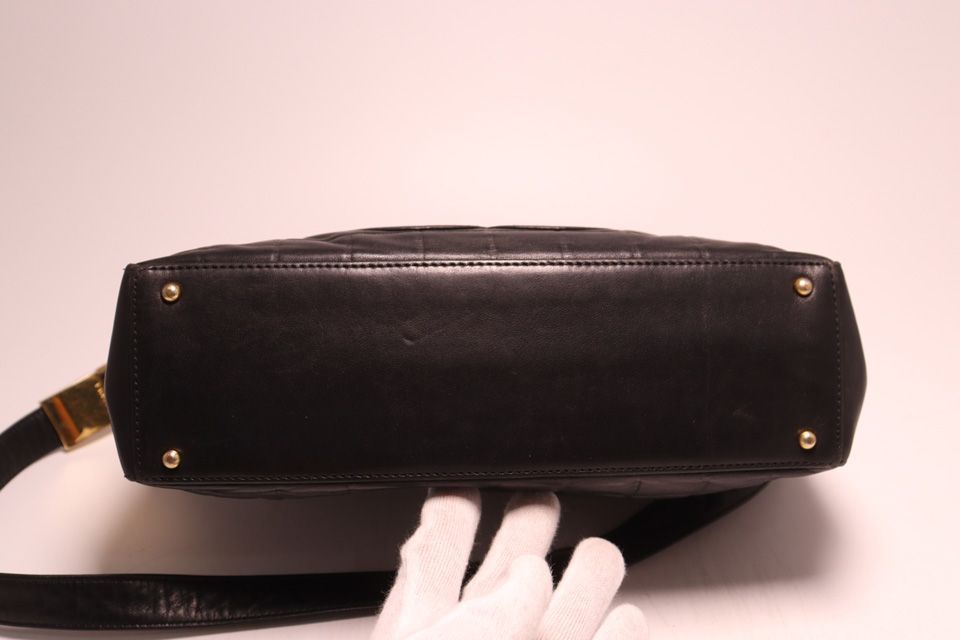 Chanel Choco Bar Lambskin Shoulder Bag — view 3