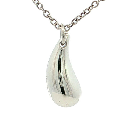 Tiffany & Co Teardrop Pendant Silver — view 2