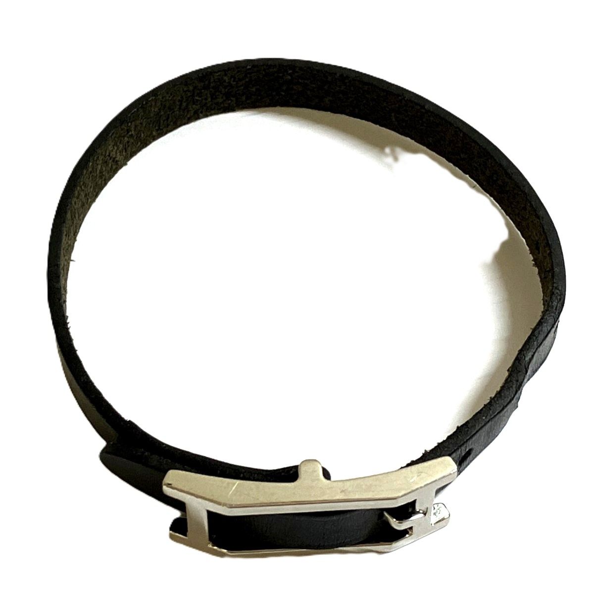 Hermes Hapi 3 Tandem Bracelet Leather Alloy — view 5