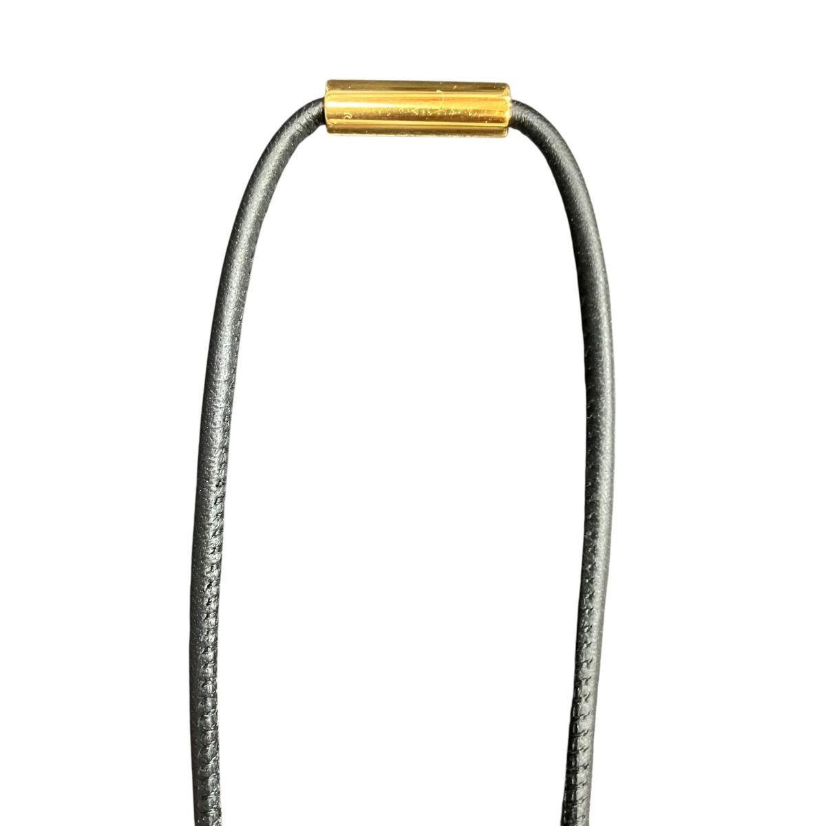 Hermes Loop Grand Necklace 80 Leather — view 2