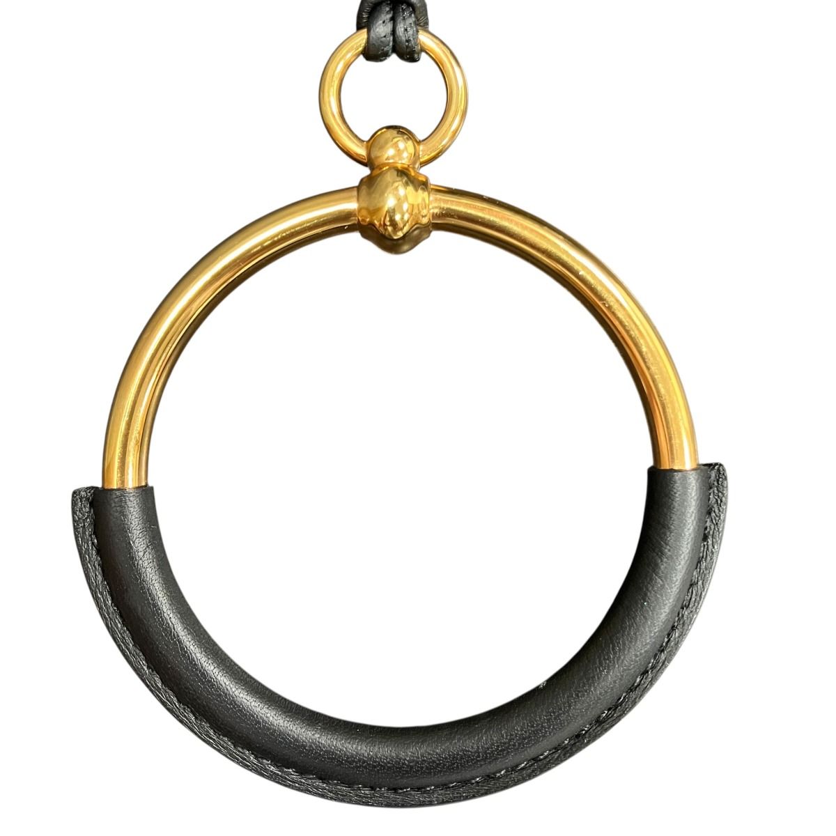 Hermes Loop Grand Necklace 80 Leather