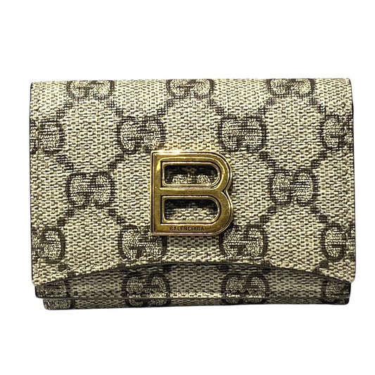 Gucci Balenciaga Collaboration the Hacker Project Card Case Wallet GG Supreme