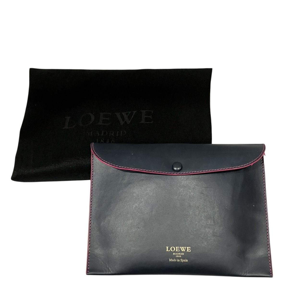 Loewe Leo Anagram Tote Bag Leather — view 5