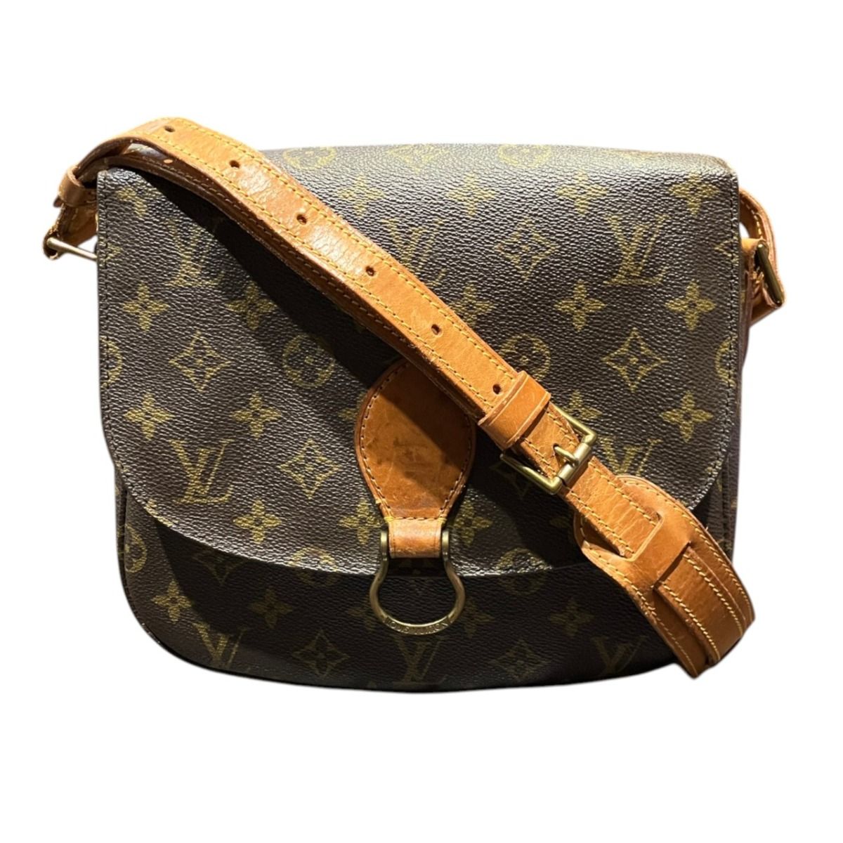 Louis Vuitton Saint-cloud GM Monogram Shoulder Bag Canvas