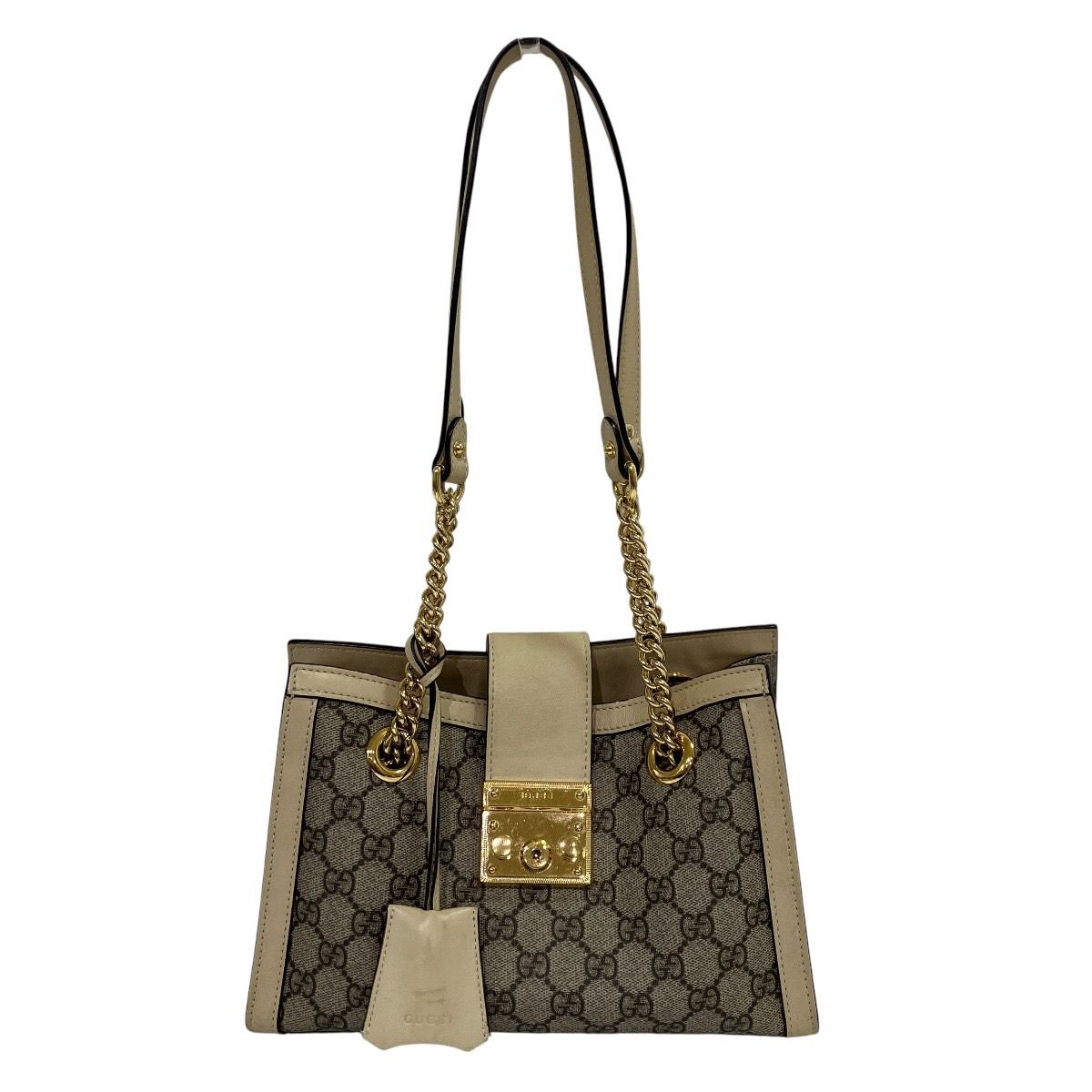Gucci GG Small Supreme Tote Bag Leather