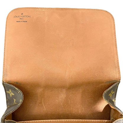 Louis Vuitton Cartouchiere MM Monogram Shoulder Bag Canvas — view 7